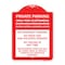 Signmission Only for Customers During Normal Business Hours No Overnight Parking No Trucks at Any, RW-1824-23519 A-DES-RW-1824-23519 - alternate 1